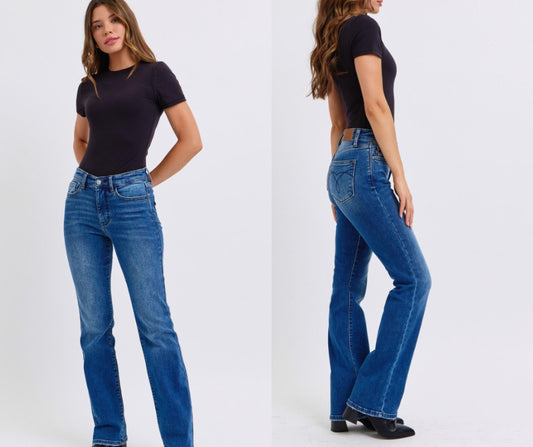 Judy Blue Mid-Rise Bootcut Jeans