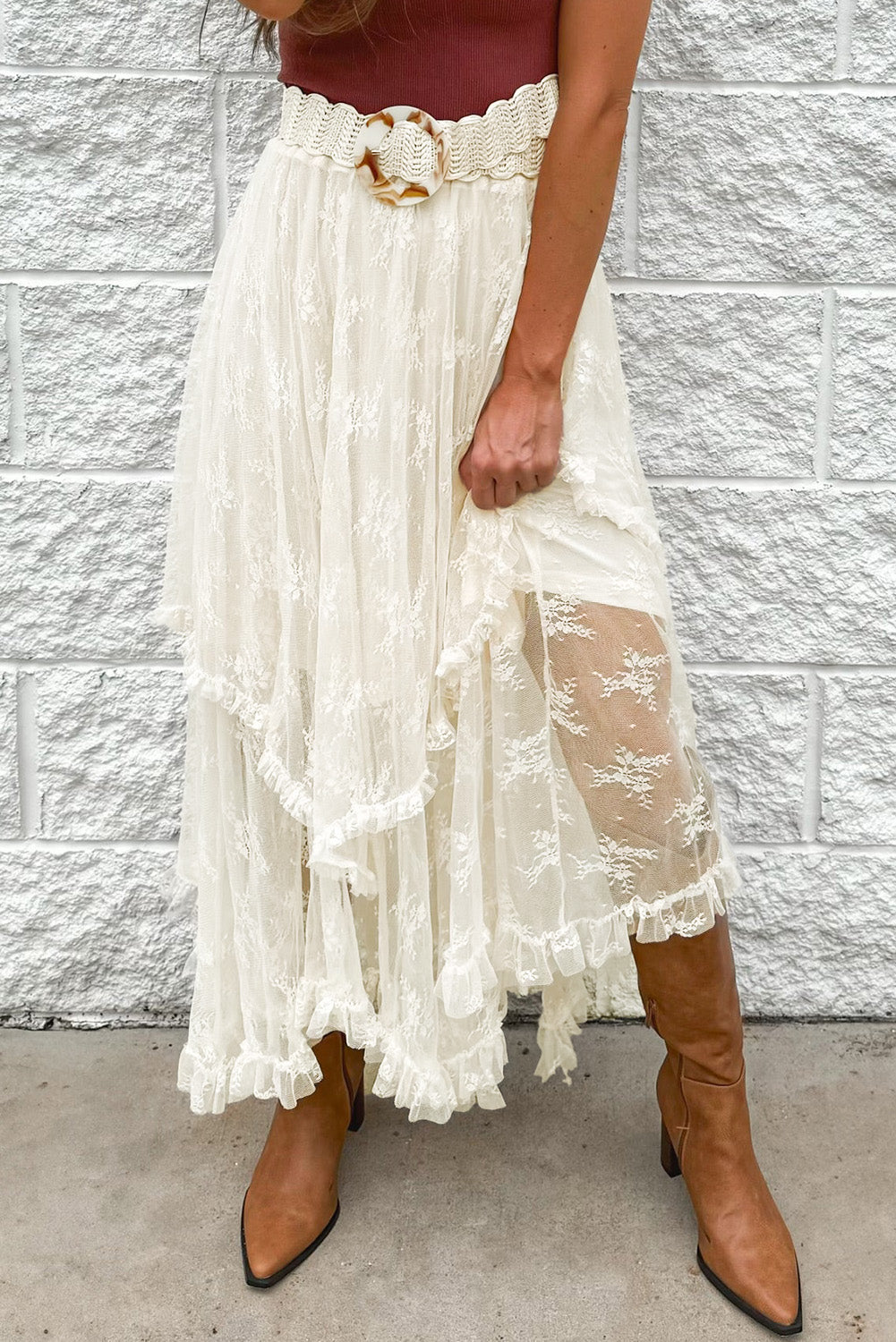 The Bonnie Lace Skirt *PRE-ORDER*