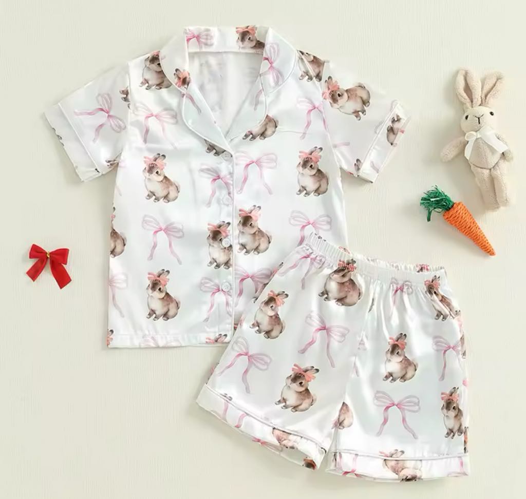 Girl's Bunny PJ Set *PRE-ORDER*