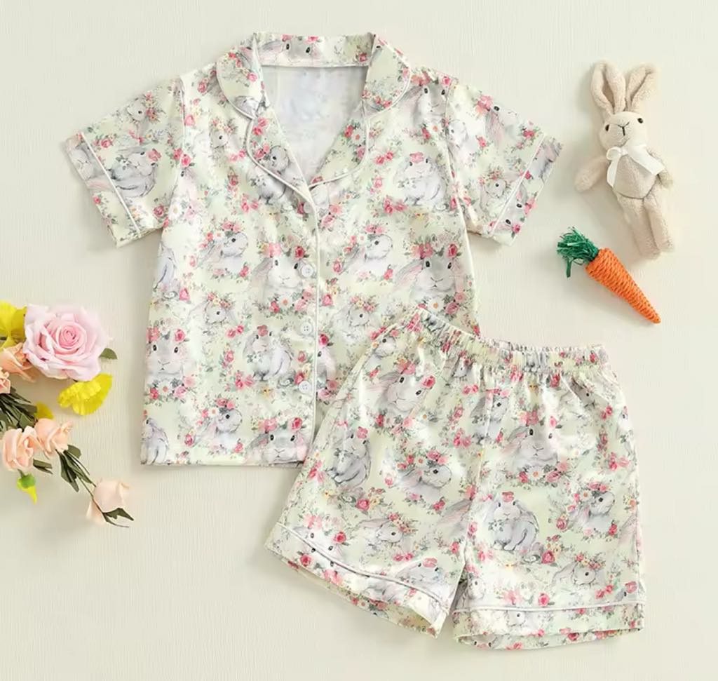 Girl's Bunny PJ Set *PRE-ORDER*