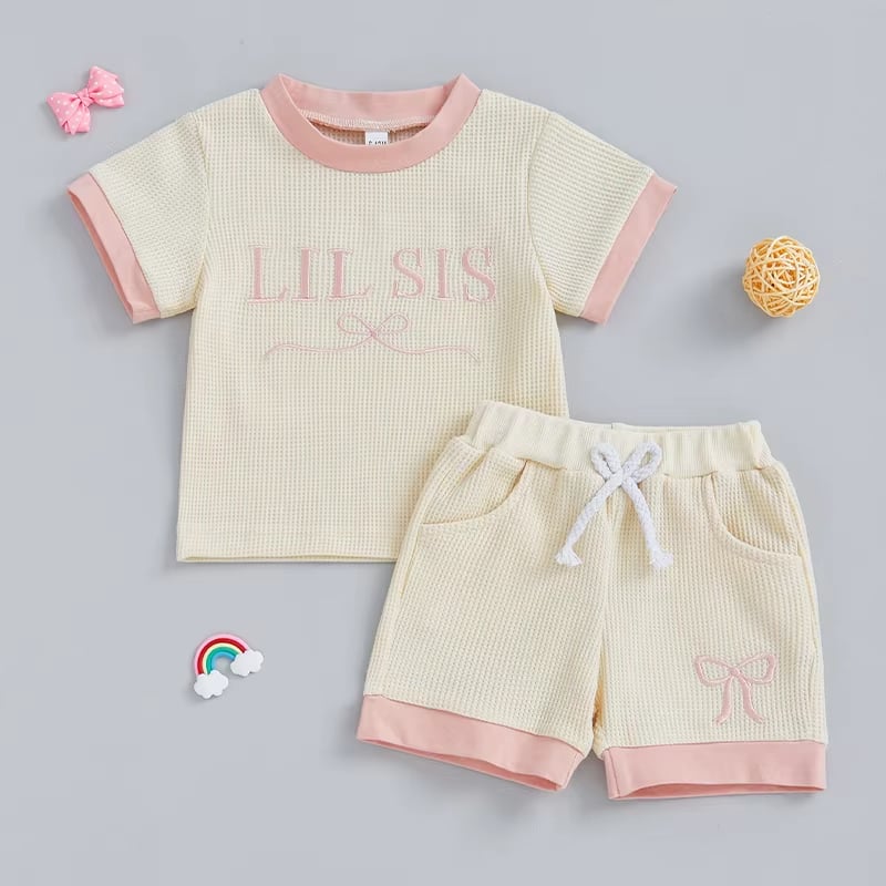 Waffle Knit Sis Sets *PRE-ORDER*