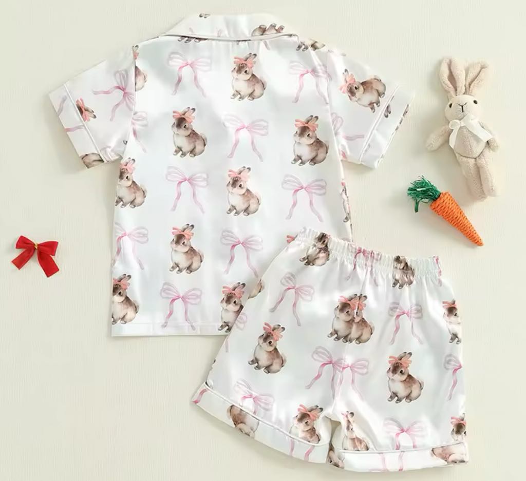 Girl's Bunny PJ Set *PRE-ORDER*