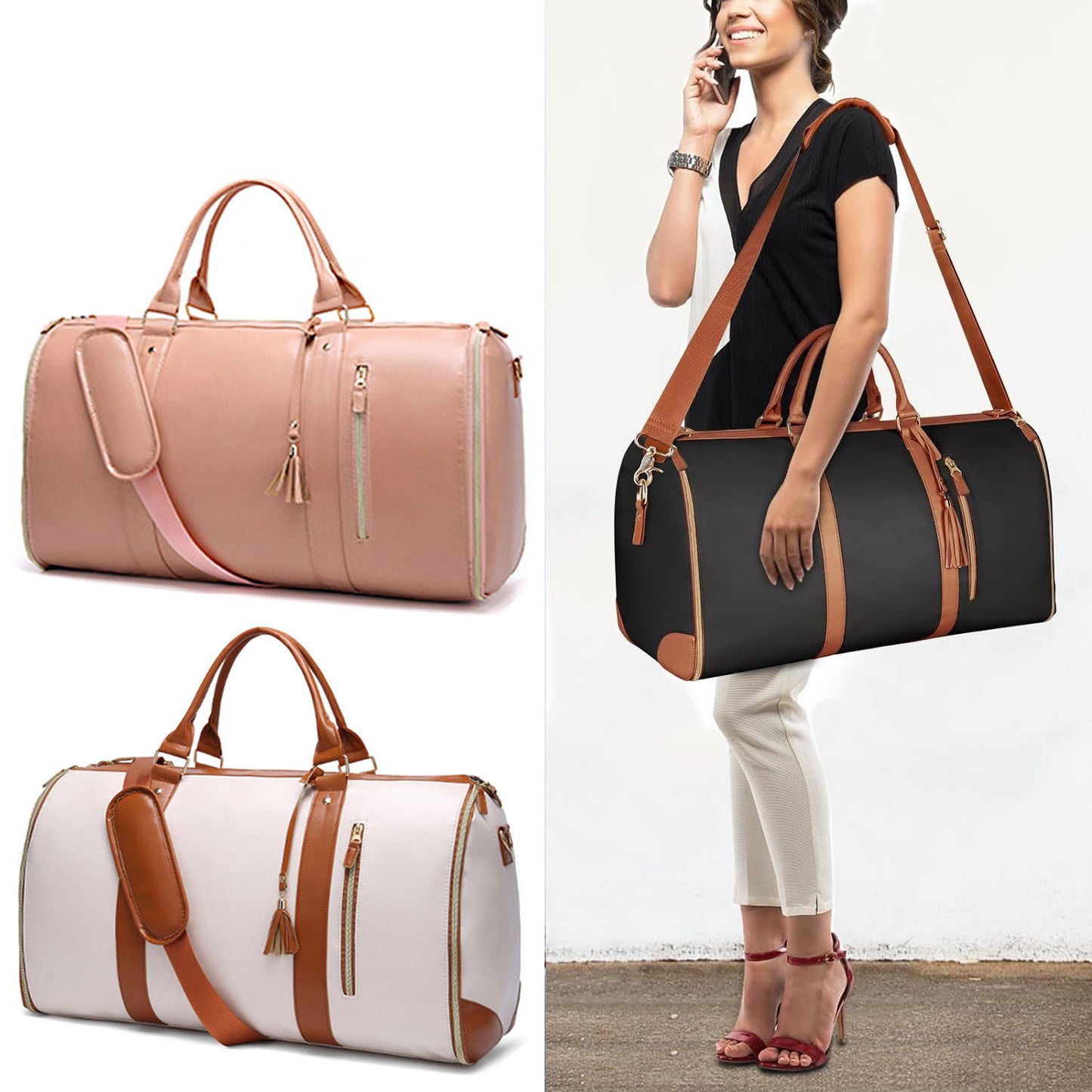 The Ultimate Vegan Leather Travel Tote *PRE-ORDER*