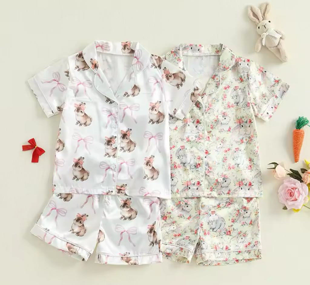 Girl's Bunny PJ Set *PRE-ORDER*