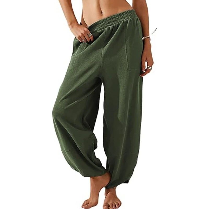 Harem Jersey Wide Leg Pants *PRE-ORDER*