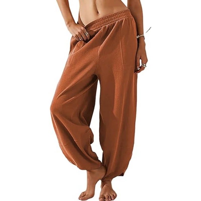 Harem Jersey Wide Leg Pants *PRE-ORDER*