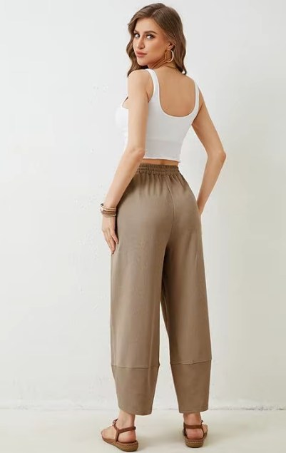 Harem Jersey Wide Leg Pants *PRE-ORDER*