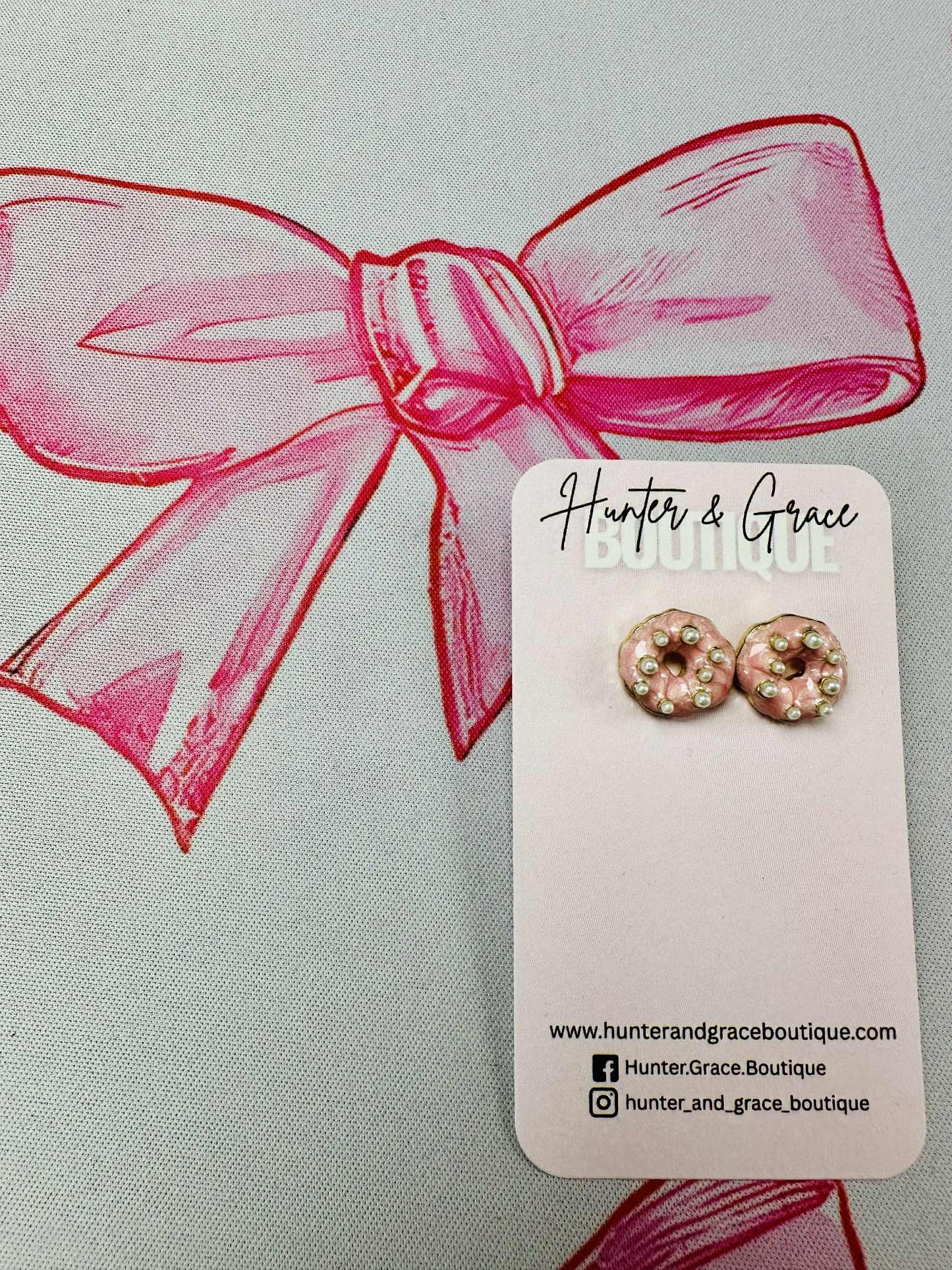 Strawberry Donuts Dangles