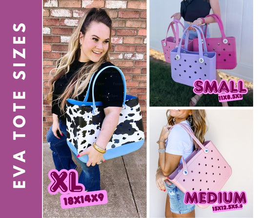 Small EVA Tote *PRE-ORDER*