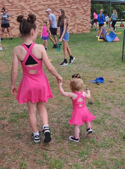 Kids Athletic Dress- Crisscross Back or Zip Front *PRE-ORDER*