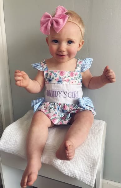 Daddy's Girl Floral Bubble *PRE-ORDER*