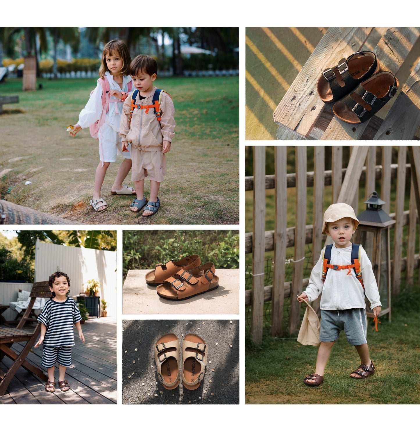 Adult and Kid Buckle Sandals *PRE-ORDER*