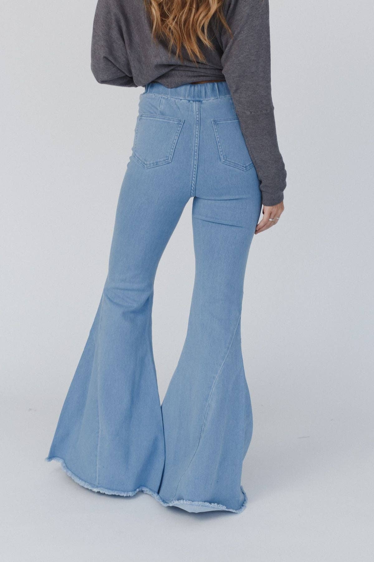 The Signature Western Flare - Light Denim