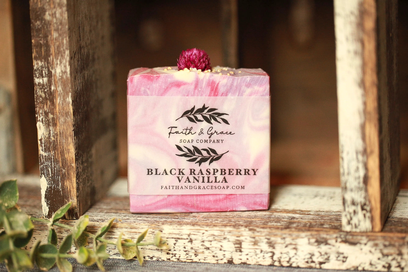 Black Raspberry Vanilla Soap