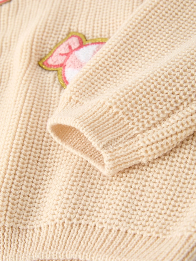 Gingerbread Girl's Pullover Sweater