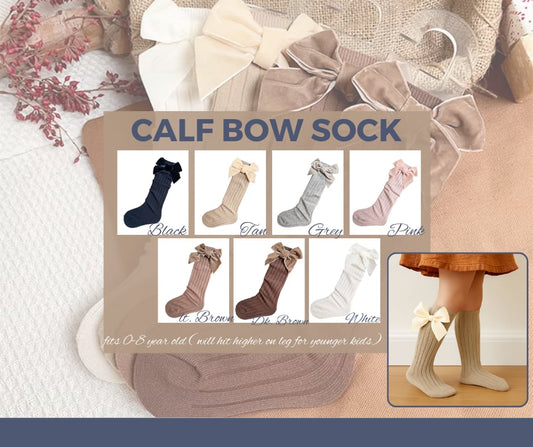 Calf Bow socks