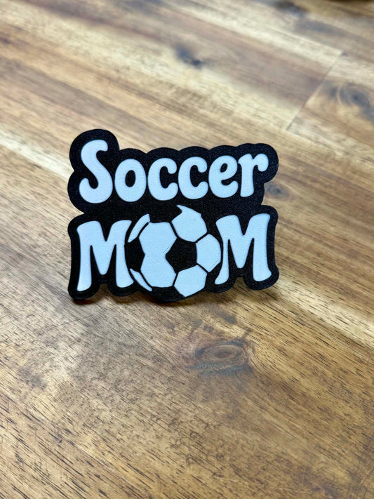 Soccer MOM Bag Charm