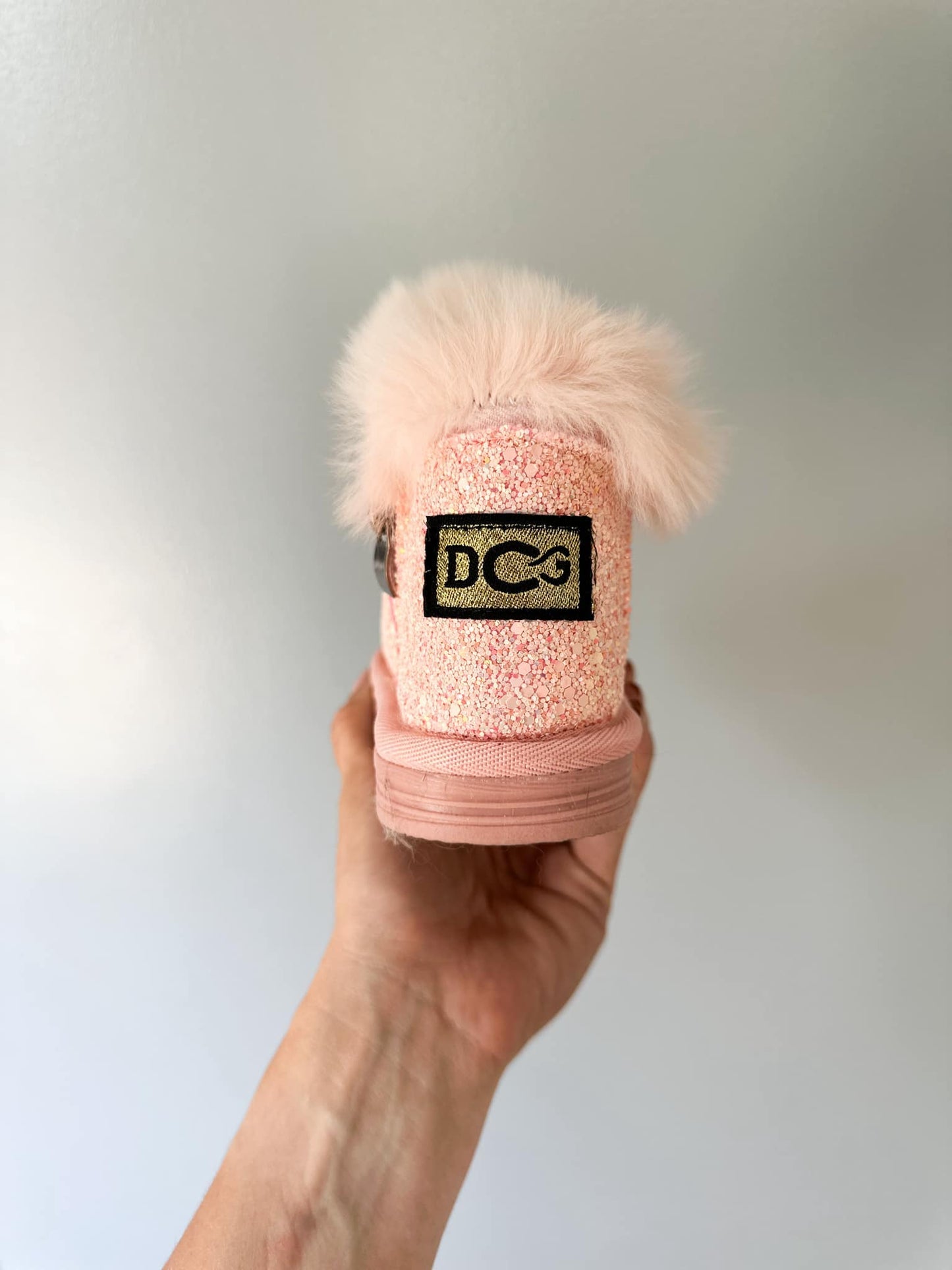 Vegan Leather Fuzzy Sparkle BOOT *PRE-ORDER*