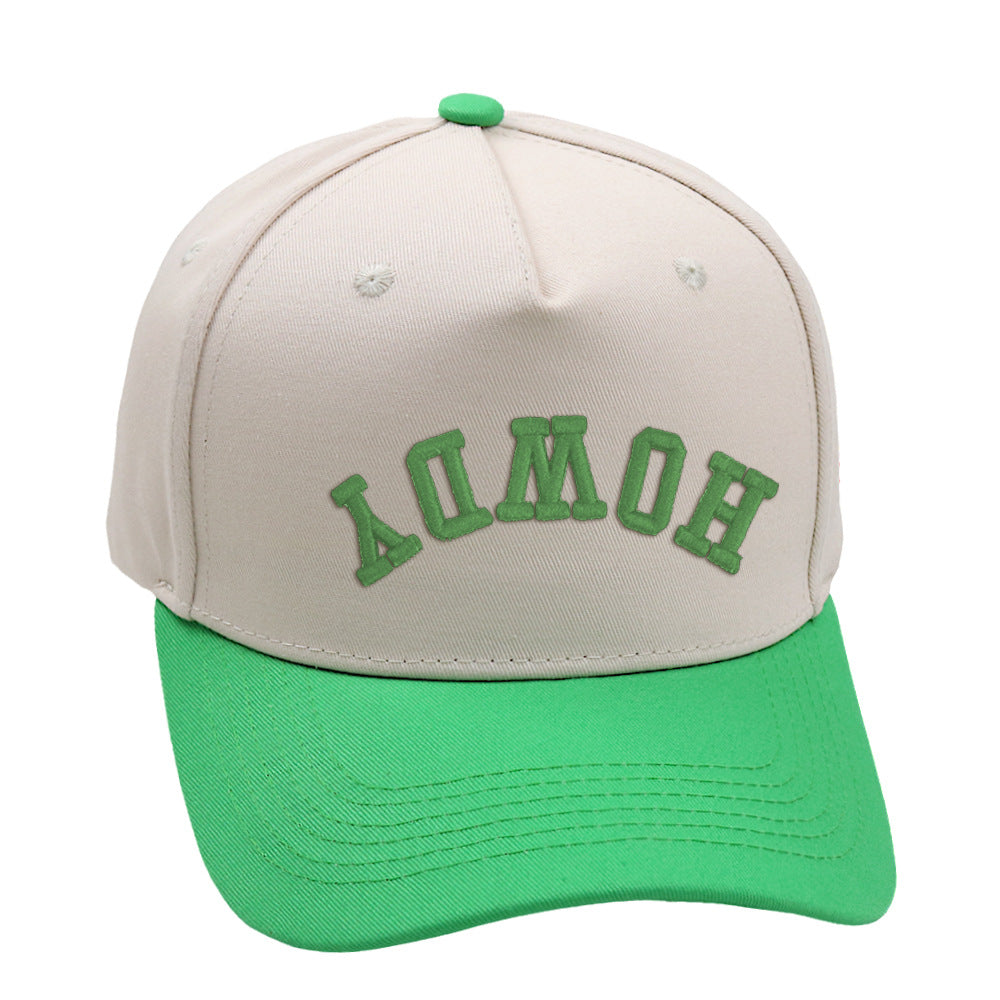 Upside down embroidered hat *PRE-ORDER*