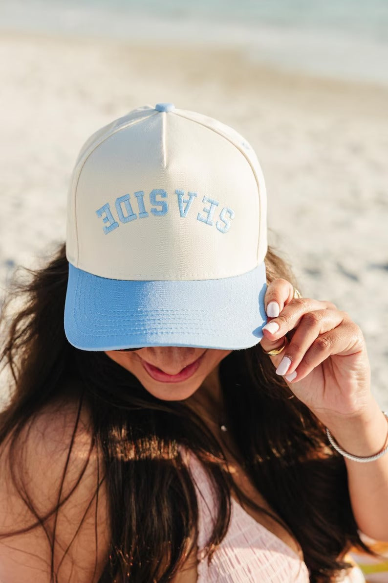 Upside down embroidered hat *PRE-ORDER*