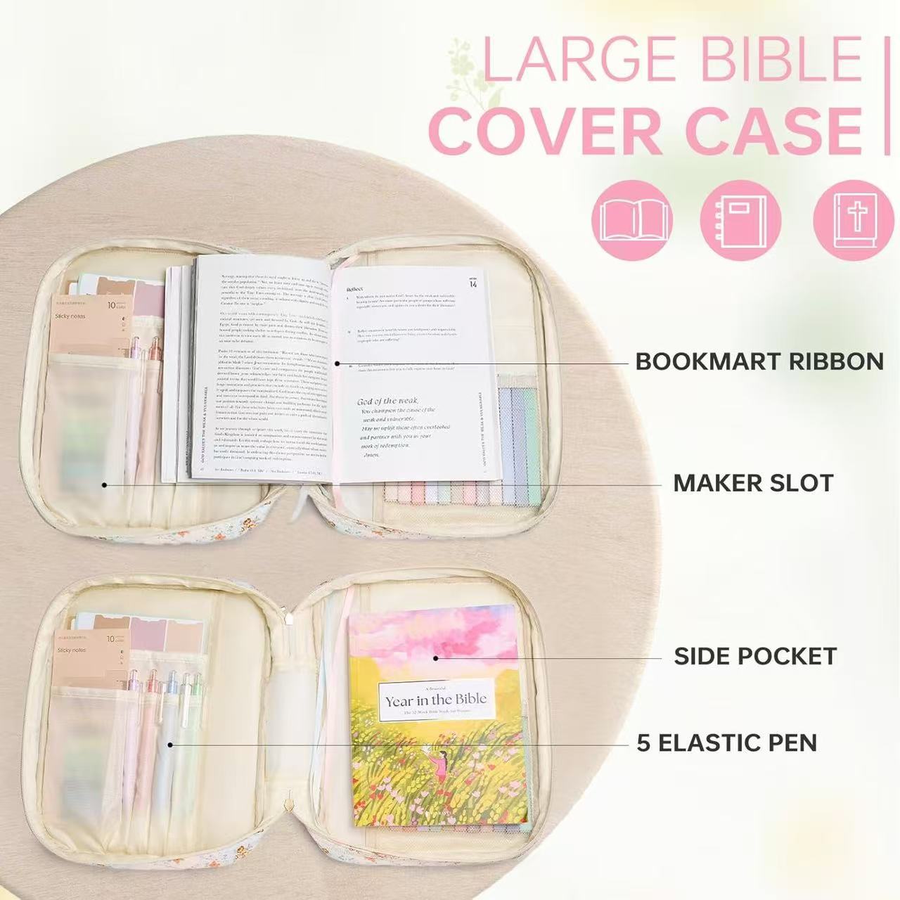 Custom Embroidered Bible Cases (case only) *PRE-ORDER*