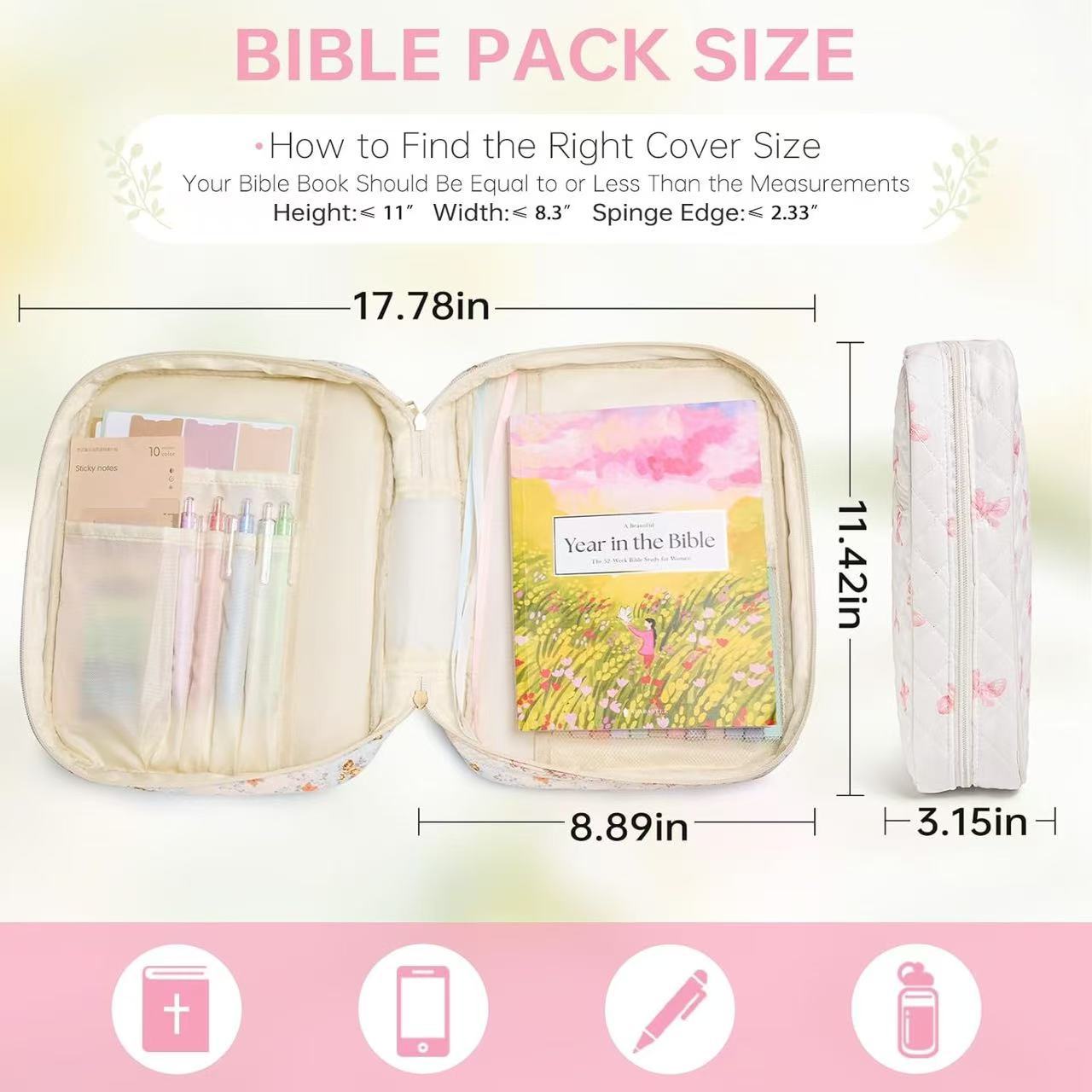 Custom Embroidered Bible Cases (case only) *PRE-ORDER*