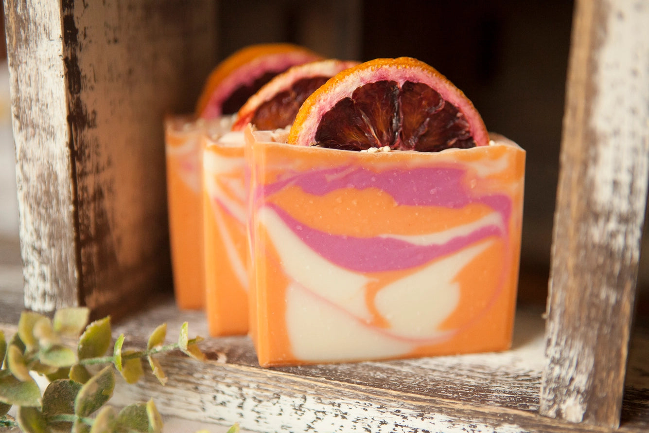 Blood Orange & Goji Berry Soap