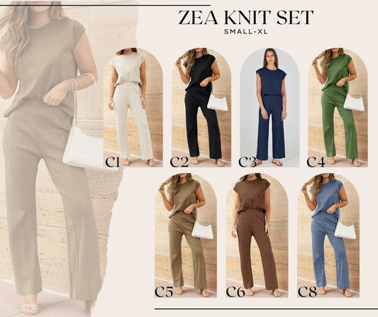 Zea knit set *PRE-ORDER*