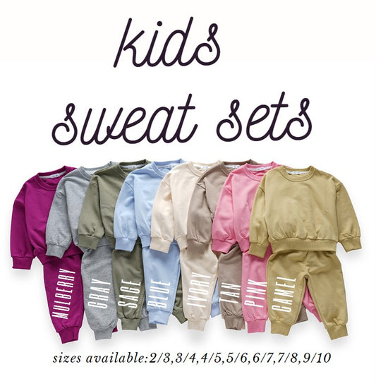 Channing Kids sweat set *PRE-ORDER*
