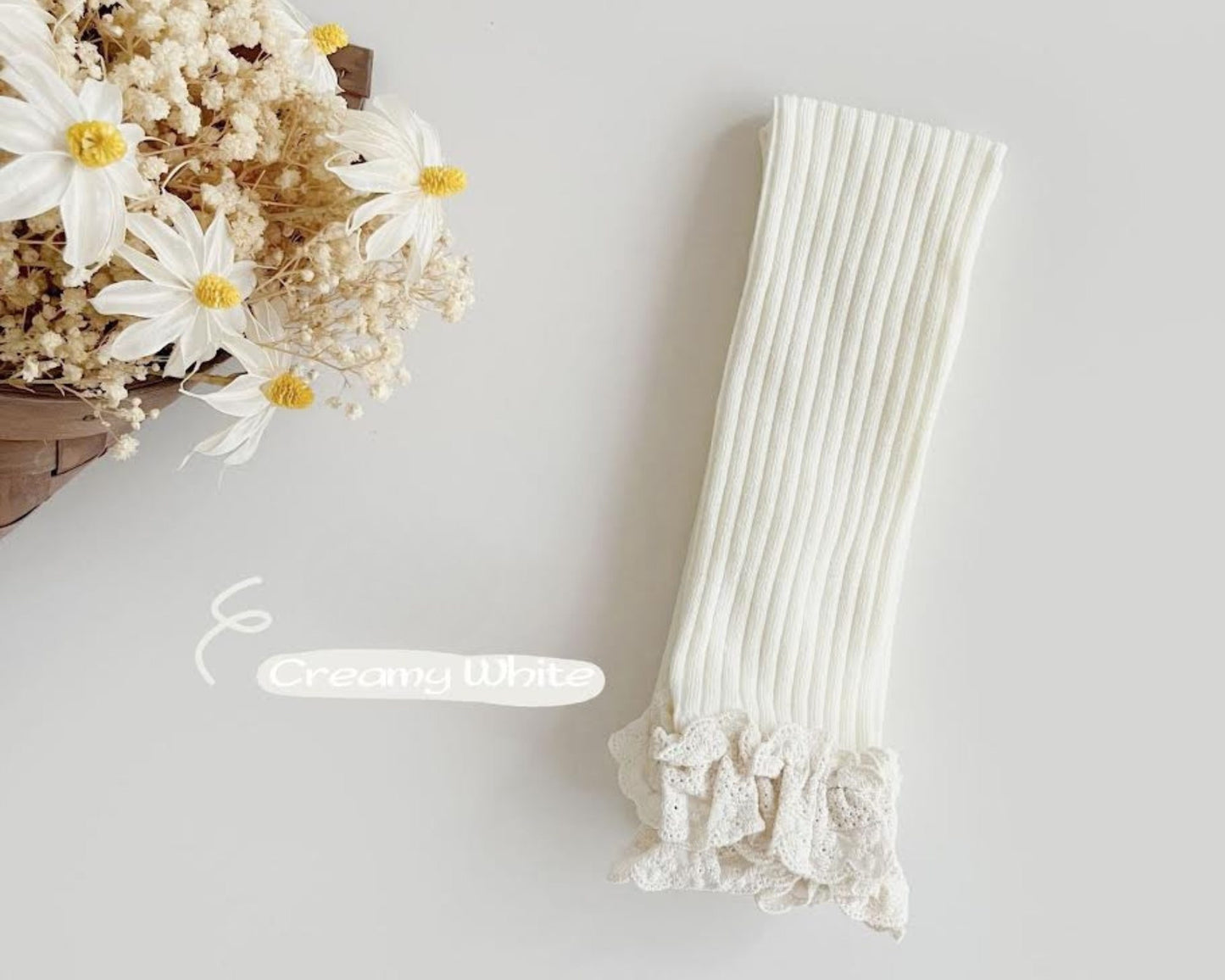 Lace Bottom Tights *PRE-ORDER*