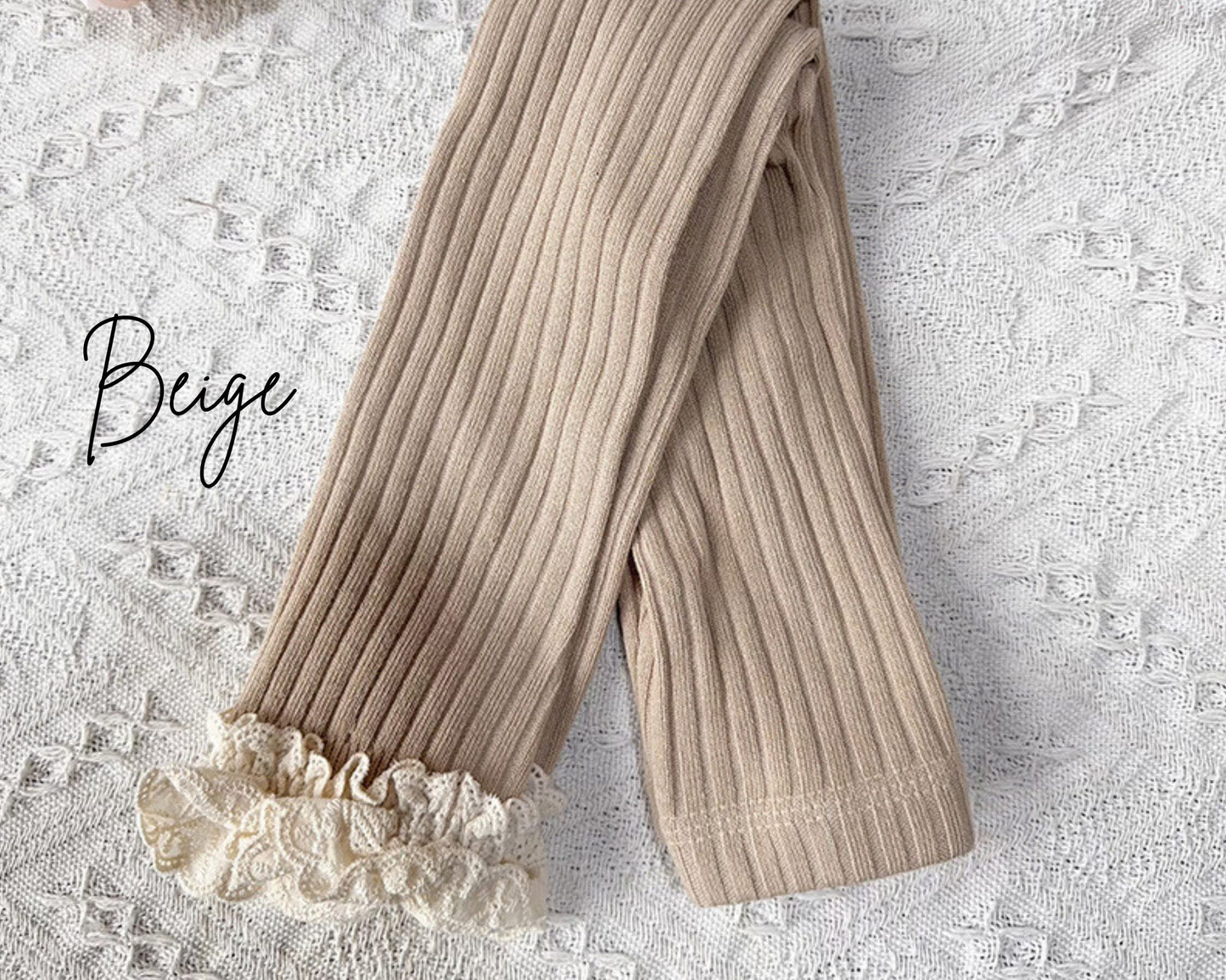 Lace Bottom Tights *PRE-ORDER*