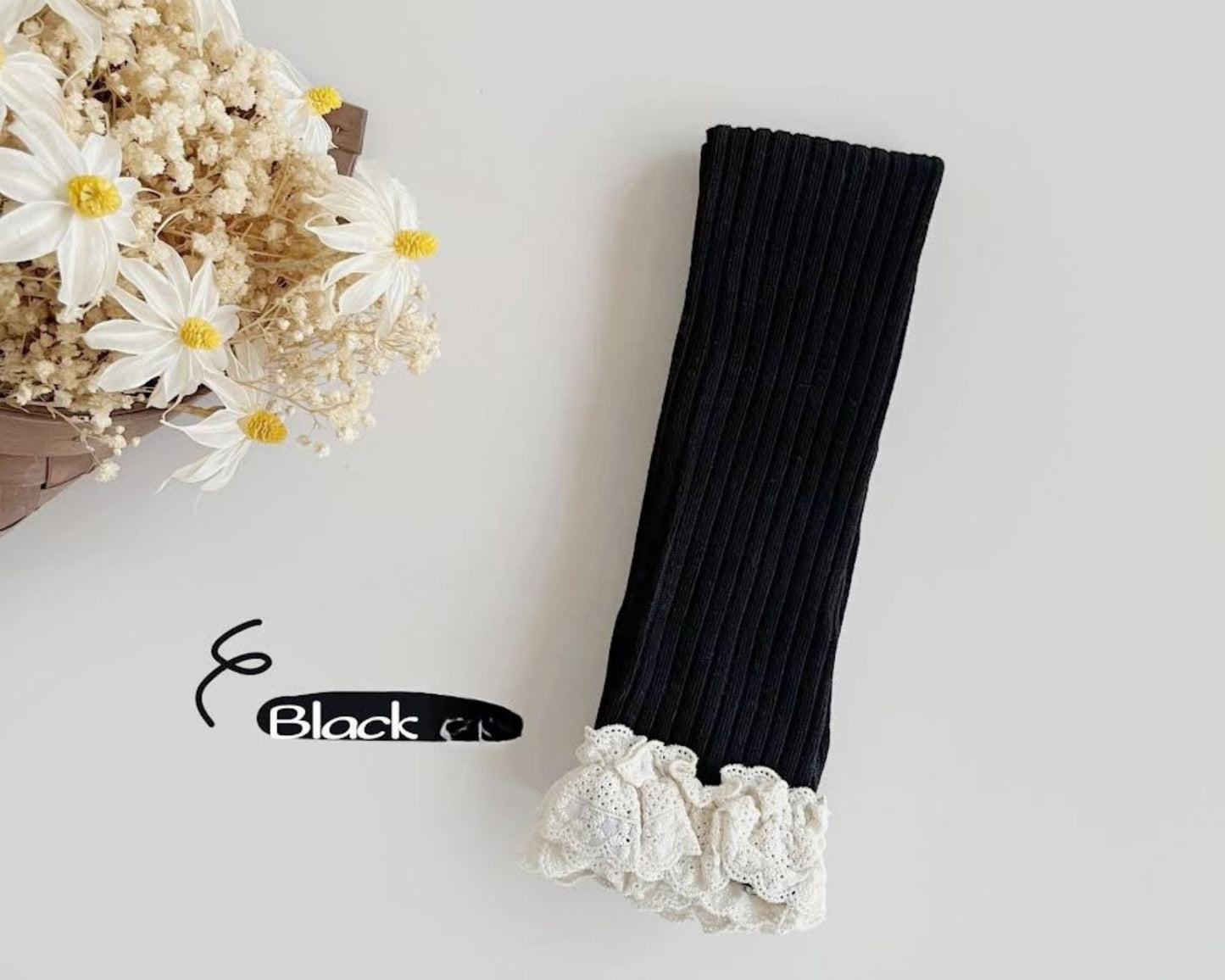 Lace Bottom Tights *PRE-ORDER*