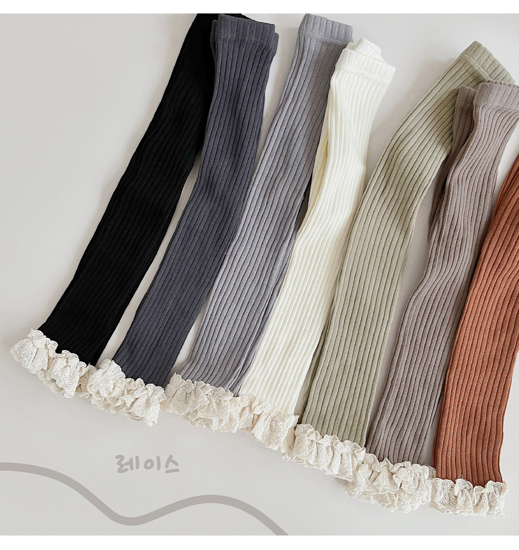 Lace Bottom Tights *PRE-ORDER*