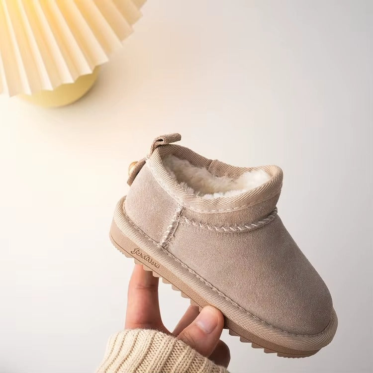 KID Faux Fur and Suede Mini Shortie BOOTS! *PRE-ORDER*