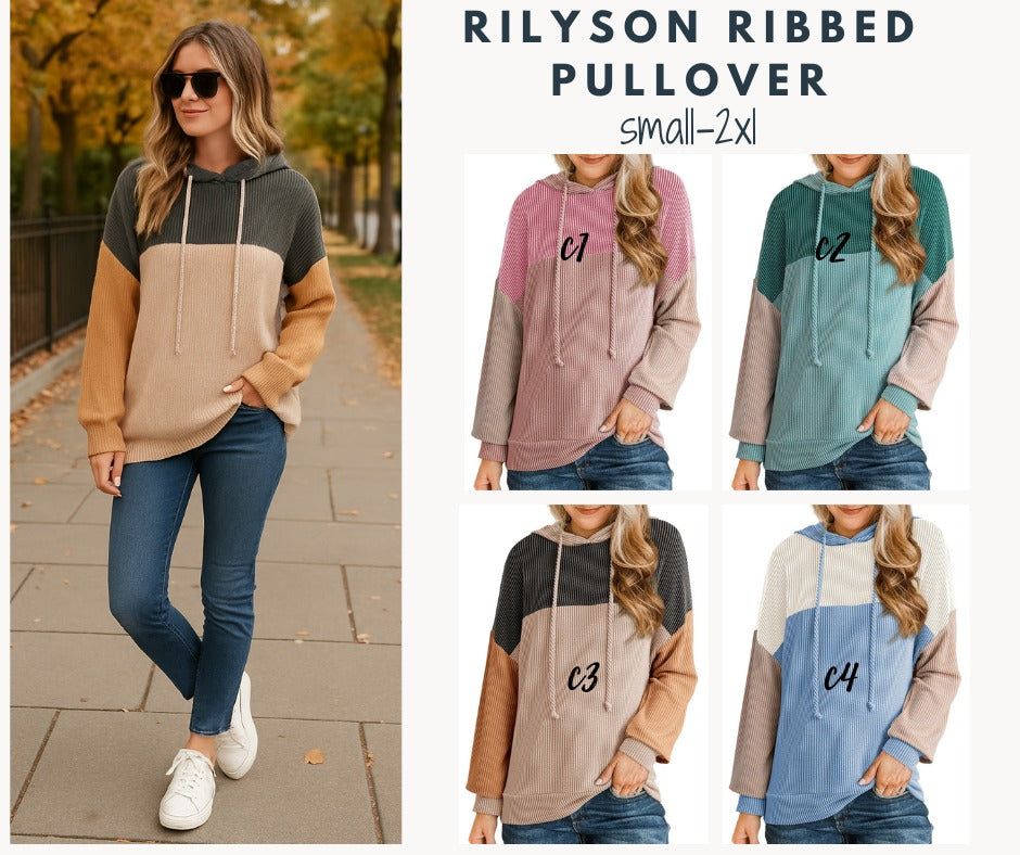 Rilyson Ribbed Pullover *PRE-ORDER*