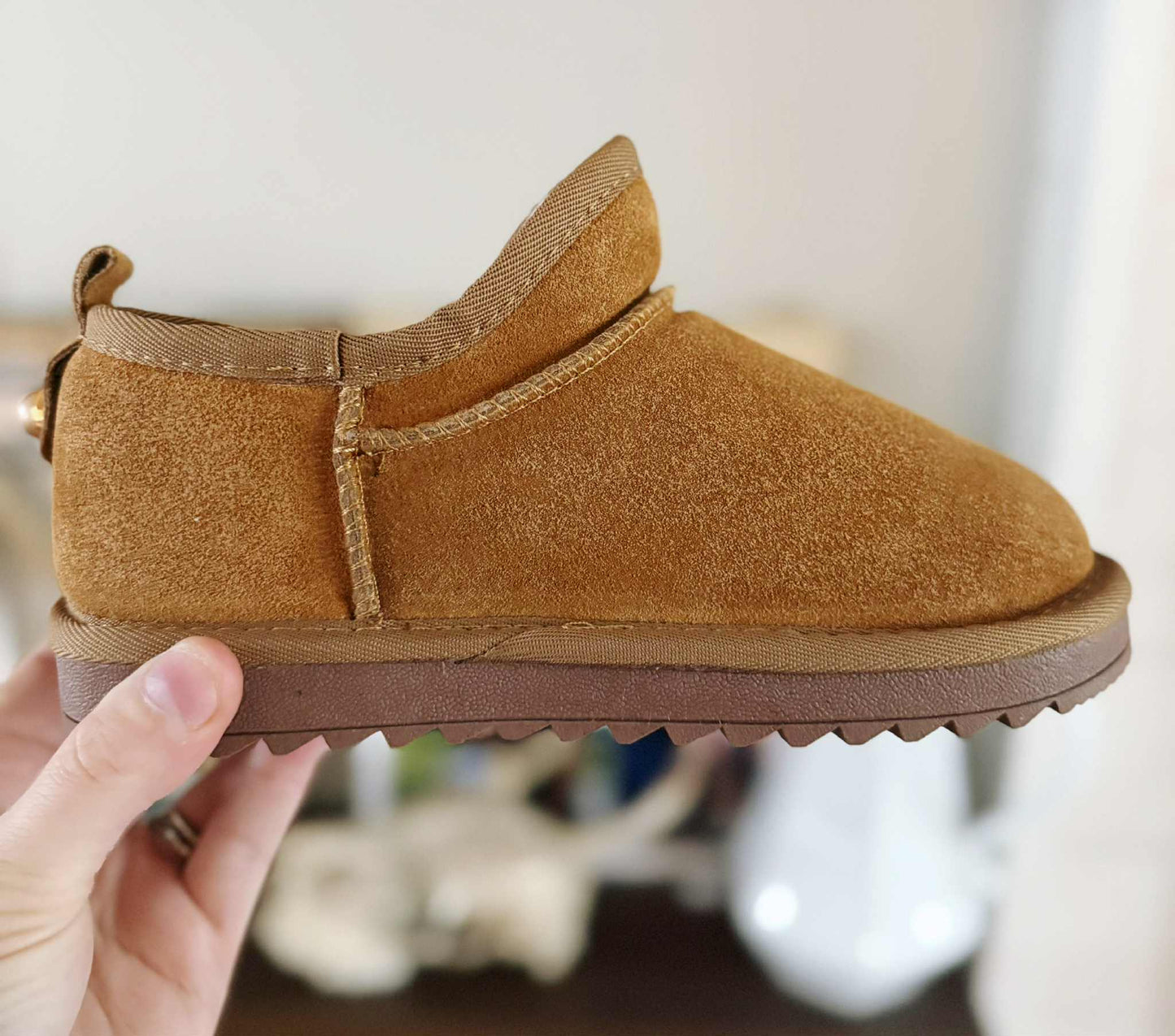 KID Faux Fur and Suede Mini Shortie BOOTS! *PRE-ORDER*