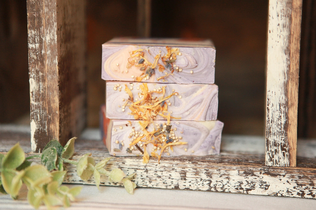 Lavender & Apricot Artisan Bar Soap