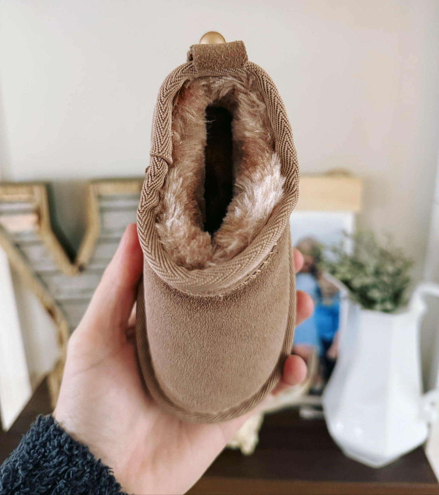 KID Faux Fur and Suede Mini Shortie BOOTS! *PRE-ORDER*