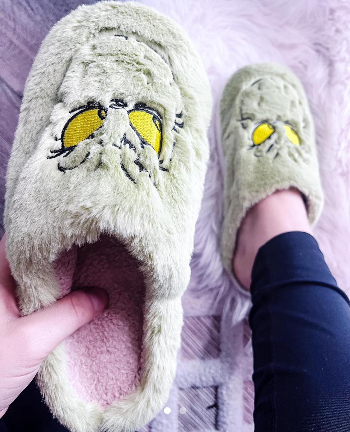 Green Man Slippers Kids and Adults *PRE-ORDER*