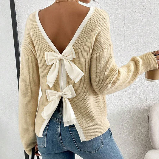 Dakotah Bow Sweater *PRE-ORDER*