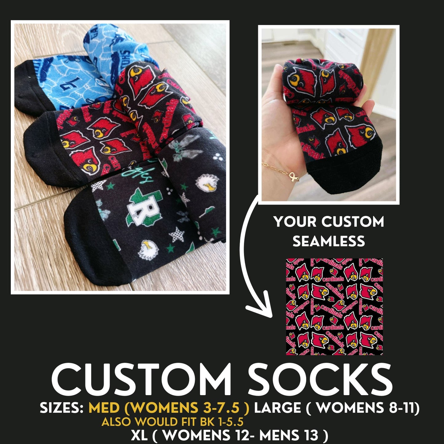 CUSTOM SOCKS *PRE-ORDER*