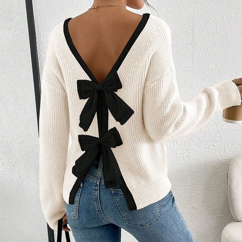 Dakotah Bow Sweater *PRE-ORDER*