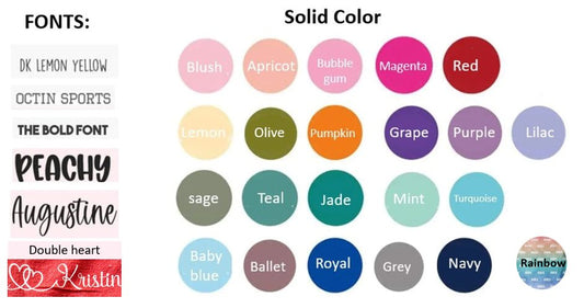 Repeating Name Blanket *PRE-ORDER*