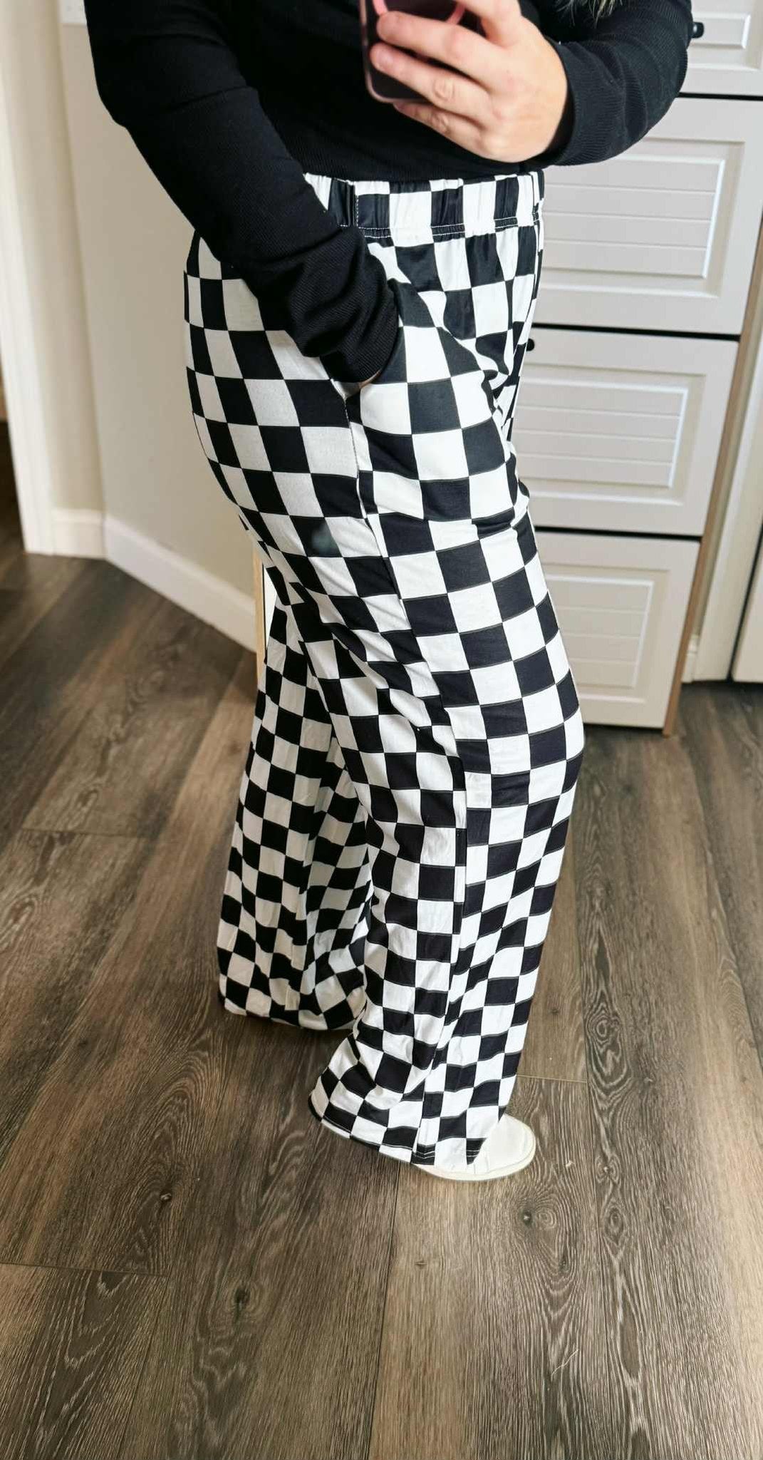 Tilly Checker Pant *PRE-ORDER*