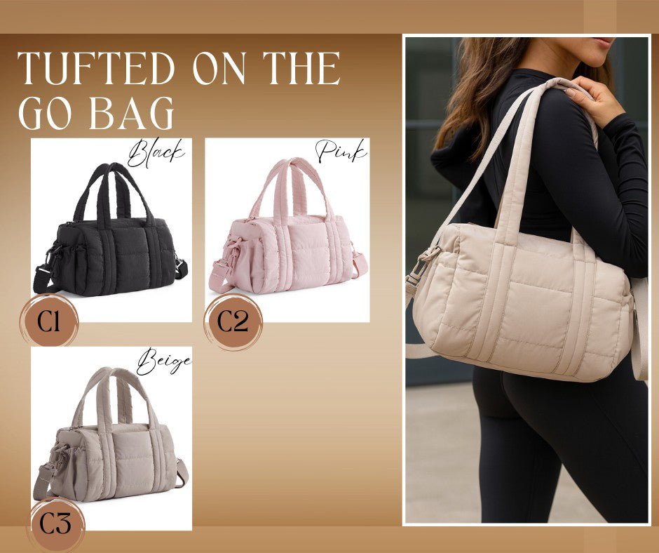 Tufted On The Go Bag *PRE-ORDER*