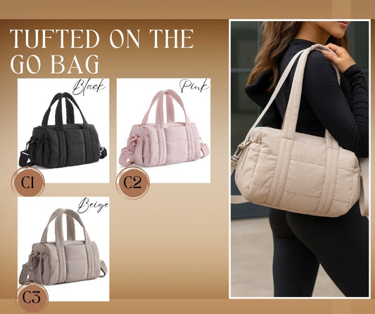 Tufted On The Go Bag *PRE-ORDER*