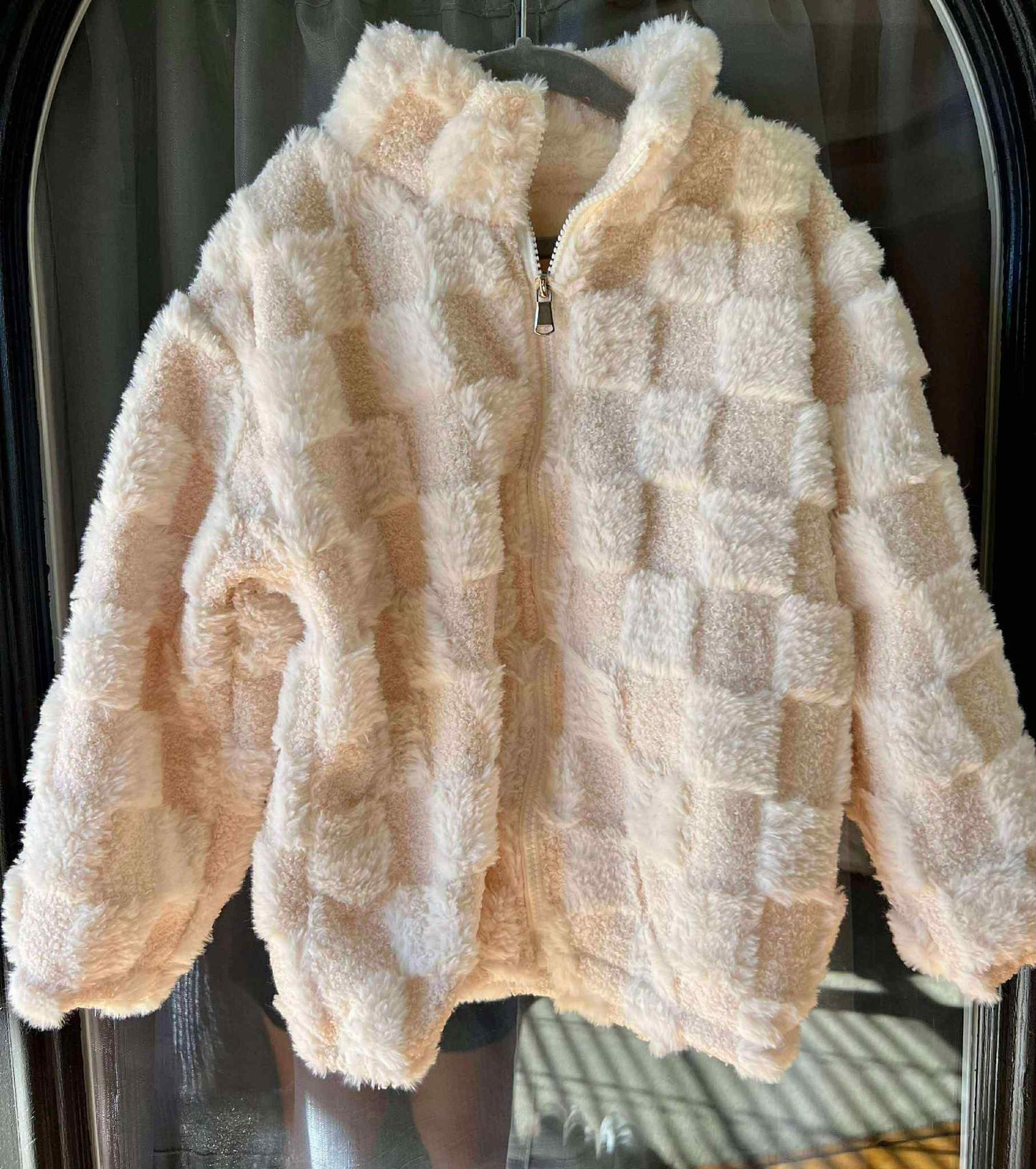 Checker Teddy Bear Fleece *PRE-ORDER*