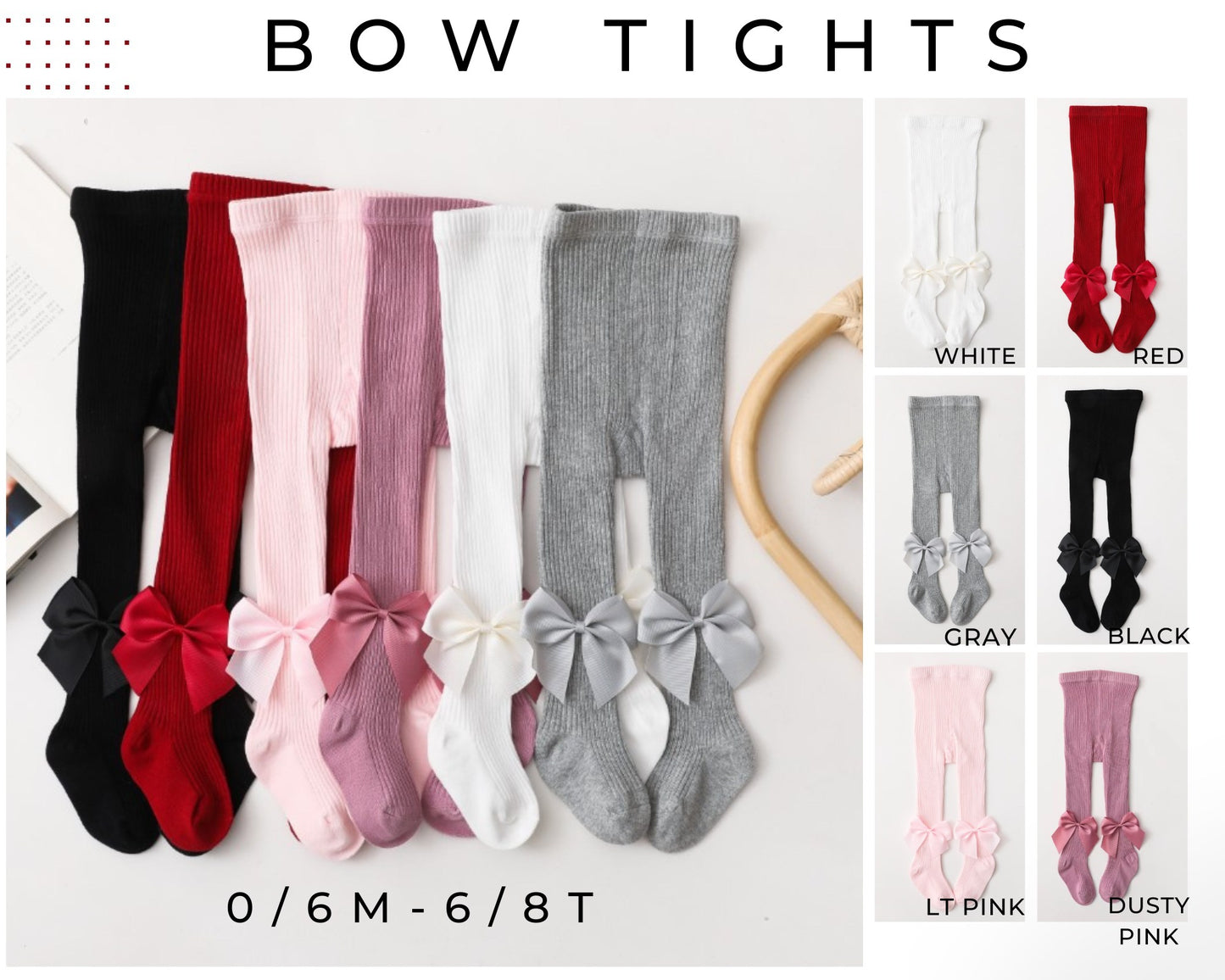 Bow Tights *PRE-ORDER*