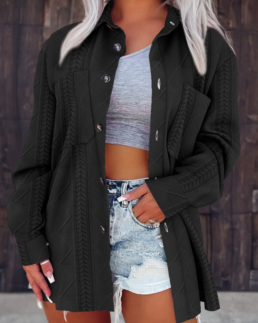 Skyla textured button down *PRE-ORDER*