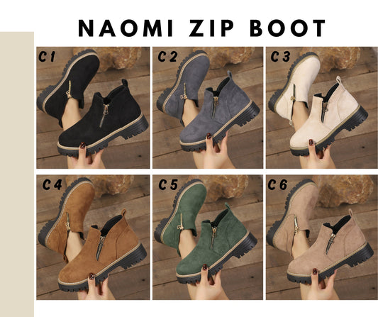 Naomi Zip Boot *PRE-ORDER*